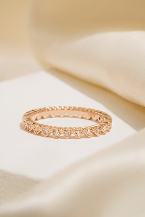 Anillo Corazones