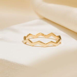 Anillo Zig Zag